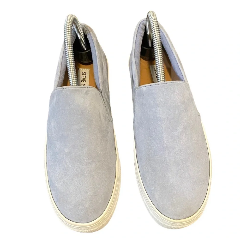 STEVE Madden Gills Suede Sneakers - Size 7 - Picture 3 of 13